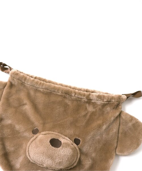 apres les cours（アプレレクール）の「tiny bear 4WAYブランケット（ブランケット・キッズ・ベージュ・FREE）」の11枚目の写真