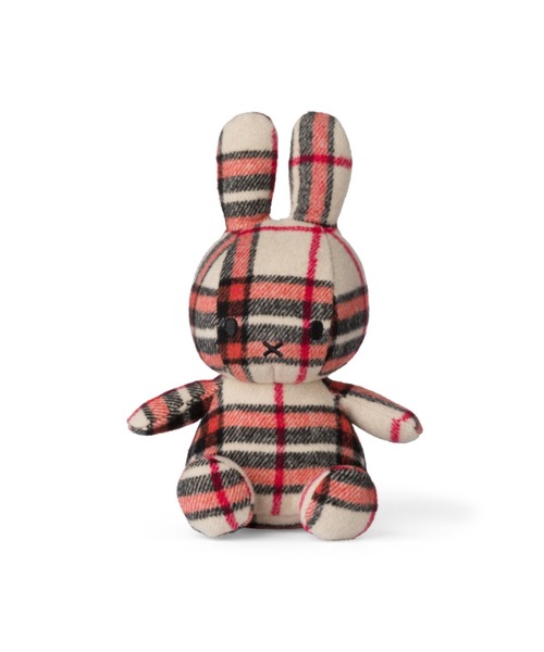 Miffy( ミッフィー)の「BON TON TOYS 23cm Miffy Check(おもちゃ・レディース・ベージュ/レッド・FREE)」の1枚目の写真