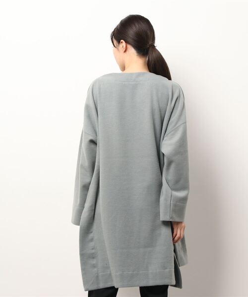 PUAL CE CIN（ピュアルセシン）の「起毛チュニック（Tシャツ/カットソー・レディース・チャコールグレー/ベージュ/グレー/グリーン・FREE）」の12枚目の写真