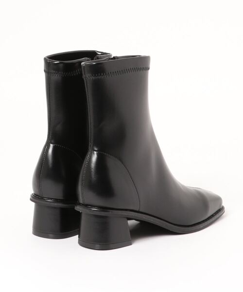 N.（N. Natural Beauty Basic）（エヌエヌナチュラルビューティーベーシック）の「【追加生産】クルミステッチストレッチショートブーツ（ブーツ・レディース・ブラウン/ブラック/ホワイト・MEDIUM/LARGE）」の5枚目の写真