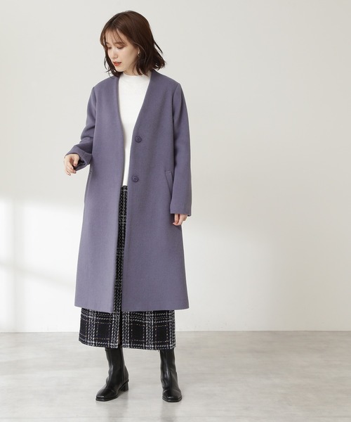 N.（N. Natural Beauty Basic）（エヌエヌナチュラルビューティーベーシック）の「【追加生産】クルミステッチストレッチショートブーツ（ブーツ・レディース・ブラウン/ブラック/ホワイト・MEDIUM/LARGE）」の14枚目の写真