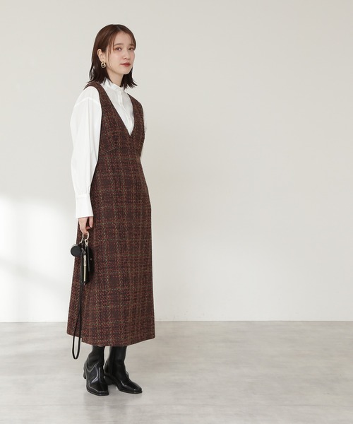 N.（N. Natural Beauty Basic）（エヌエヌナチュラルビューティーベーシック）の「【追加生産】クルミステッチストレッチショートブーツ（ブーツ・レディース・ブラウン/ブラック/ホワイト・MEDIUM/LARGE）」の15枚目の写真