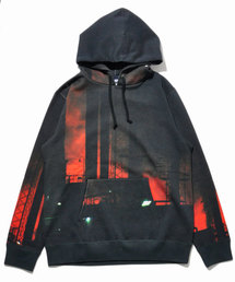 XLARGE | INDUSTRIAL PRINT PULLOVER HOOD SWEAT(パーカー)