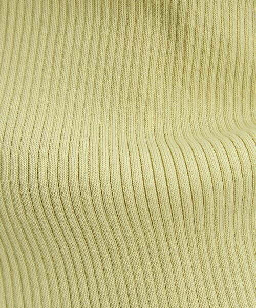 green label relaxing（グリーンレーベルリラクシング）の「＜1_OF_MINE(ワンオブマイン)＞リブ スクエア ニット（ニット/セーター・レディース・ネイビー/レッド/オフホワイト/ライム/ナチュラル・FREE）」の12枚目の写真