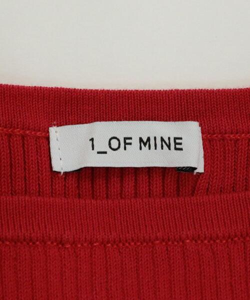 green label relaxing（グリーンレーベルリラクシング）の「＜1_OF_MINE(ワンオブマイン)＞リブ スクエア ニット（ニット/セーター・レディース・ネイビー/レッド/オフホワイト/ライム/ナチュラル・FREE）」の18枚目の写真