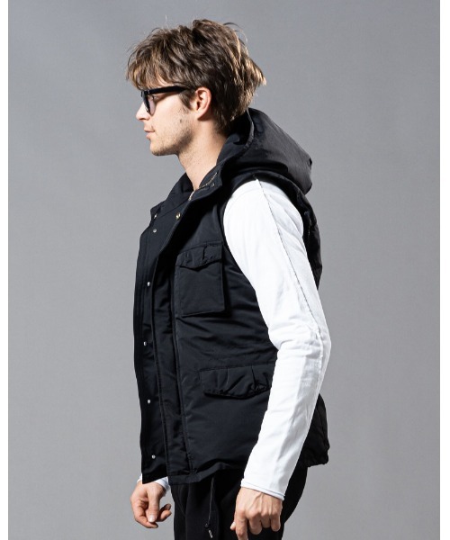 wjk（ダヴルジェイケイ）の「CORDURA M-6 down vest（ダウンベスト