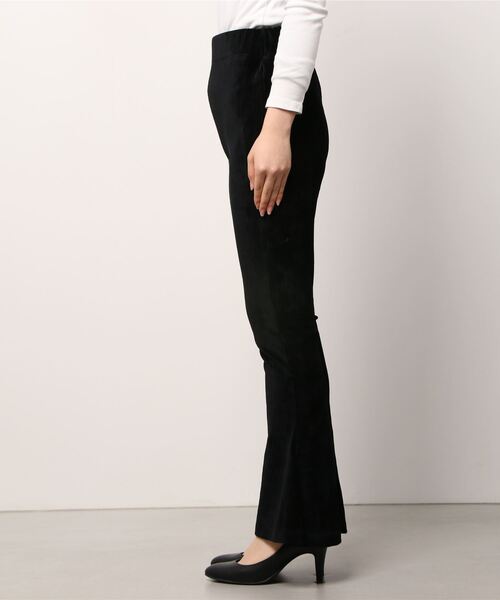Figments（フィグメンツ）の「サイドスリットコーデュロイフレアパンツ（その他パンツ・レディース・ブラック・FREE）」の7枚目の写真