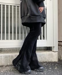 Figments | サイドスリットコーデュロイフレアパンツ(その他パンツ)