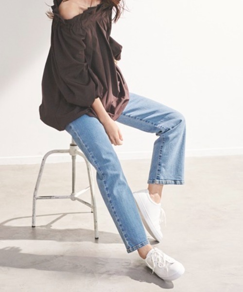 emmi（エミ）の「【emmi original】コートスニーカー（スニーカー・レディース・ホワイト・22.5cm/23cm/23.5cm/24cm/24.5cm/25cm/25.5cm）」の7枚目の写真