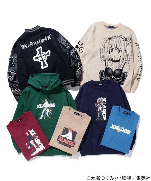 XLARGE（エクストララージ）の「XLARGE x DEATHNOTE SS TEE LIGHT OG（Tシャツ/カットソー・メンズ・ホワイト/ブラック/ベージュ・SMALL/MEDIUM/LARGE/X-LARGE）」の7枚目の写真