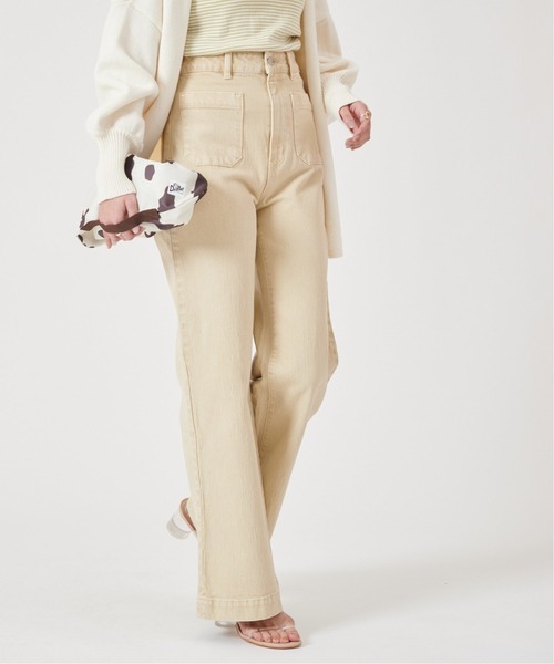 U by SPICK&SPAN(ユーバイスピックアンドスパン)の「【ROLLA’S/ローラス】 SAILOR JEAN◆(デニムパンツ・レディース・アイボリー・X-SMALL/SMALL)」の19枚目の写真
