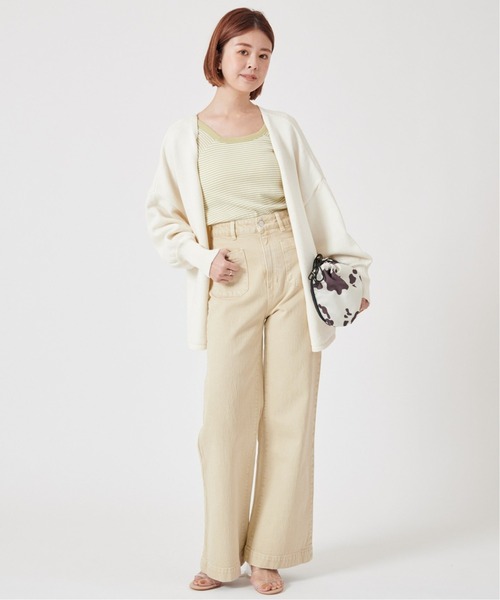 U by SPICK&SPAN(ユーバイスピックアンドスパン)の「【ROLLA’S/ローラス】 SAILOR JEAN◆(デニムパンツ・レディース・アイボリー・X-SMALL/SMALL)」の2枚目の写真