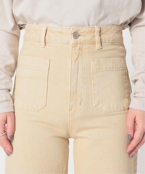 U by SPICK&SPAN(ユーバイスピックアンドスパン)の「【ROLLA’S/ローラス】 SAILOR JEAN◆(デニムパンツ・レディース・アイボリー・X-SMALL/SMALL)」の3枚目の写真