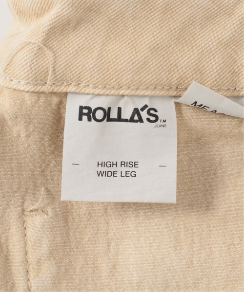 U by SPICK&SPAN(ユーバイスピックアンドスパン)の「【ROLLA’S/ローラス】 SAILOR JEAN◆(デニムパンツ・レディース・アイボリー・X-SMALL/SMALL)」の4枚目の写真