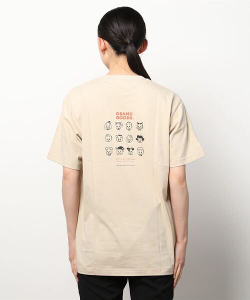 OSAMU GOODS(オサムグッズ)の「OSAMU GOODS/半袖Tシャツ(ジャック/ジル)(Tシャツ/カットソー・レディース・ホワイト/ベージュ/グレー/ホワイト系その他・M/L)」の6枚目の写真