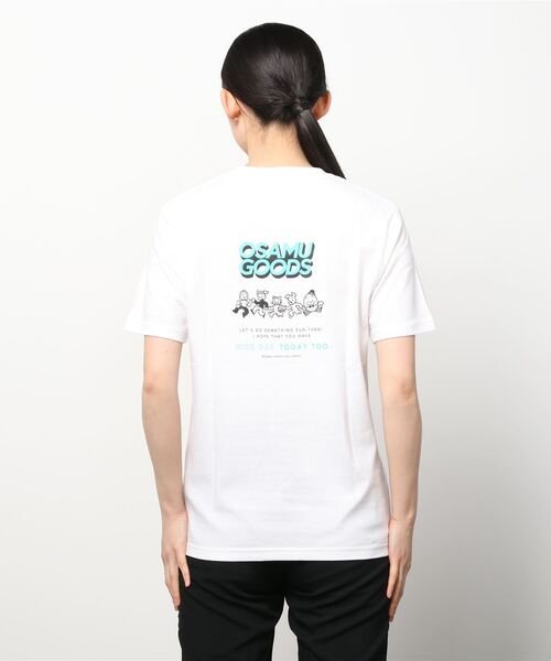 OSAMU GOODS(オサムグッズ)の「OSAMU GOODS/半袖Tシャツ(ジャック/ジル)(Tシャツ/カットソー・レディース・ホワイト/ベージュ/グレー/ホワイト系その他・M/L)」の9枚目の写真