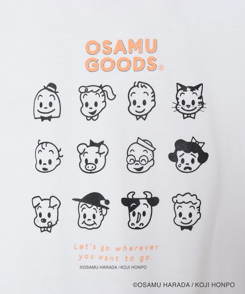 OSAMU GOODS(オサムグッズ)の「OSAMU GOODS/半袖Tシャツ(ジャック/ジル)(Tシャツ/カットソー・レディース・ホワイト/ベージュ/グレー/ホワイト系その他・M/L)」の16枚目の写真