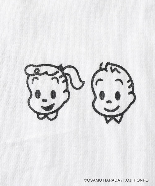 OSAMU GOODS(オサムグッズ)の「OSAMU GOODS/半袖Tシャツ(ジャック/ジル)(Tシャツ/カットソー・レディース・ホワイト/ベージュ/グレー/ホワイト系その他・M/L)」の10枚目の写真