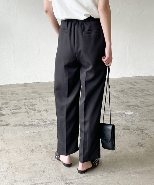 LIAN（リアン）の「エステルツイルカラートラウザーパンツ（その他パンツ・レディース・ブラック/レッド/ブルー/グリーン・FREE）」の20枚目の写真