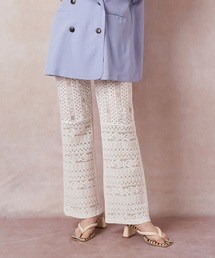 Lull | 【Lull / ルル】パッチワークレースパンツ(その他パンツ)