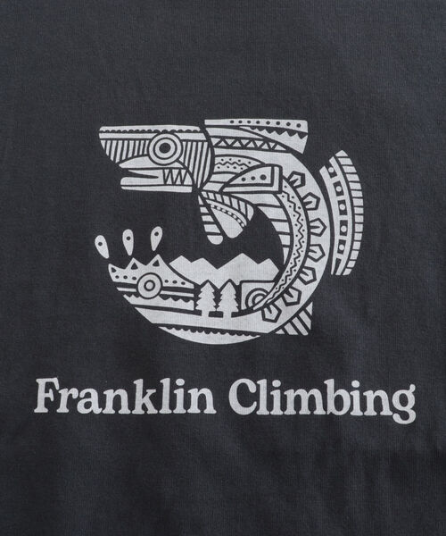 Franklin Climbing(フランクリンクライミング)の「【Franklin Climbing/フランクリンクライミング】エッセンシャルグラフィックTシャツ フィッシュ(Tシャツ/カットソー・メンズ・ホワイト/チャコールグレー/ターコイズブルー・MEDIUM/LARGE/X-LARGE)」の5枚目の写真