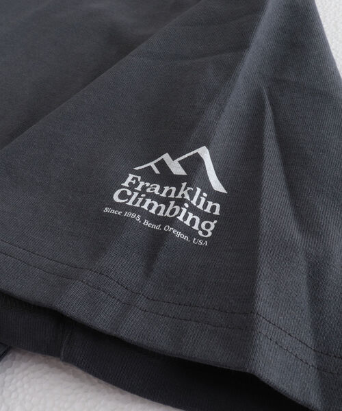 Franklin Climbing(フランクリンクライミング)の「【Franklin Climbing/フランクリンクライミング】エッセンシャルグラフィックTシャツ フィッシュ(Tシャツ/カットソー・メンズ・ホワイト/チャコールグレー/ターコイズブルー・MEDIUM/LARGE/X-LARGE)」の7枚目の写真