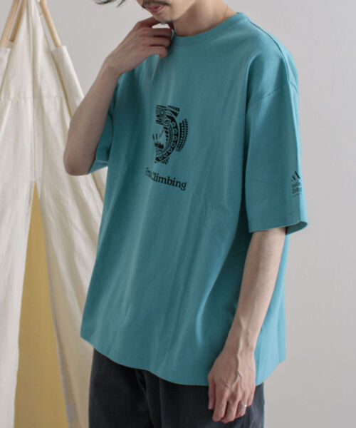 Franklin Climbing(フランクリンクライミング)の「【Franklin Climbing/フランクリンクライミング】エッセンシャルグラフィックTシャツ フィッシュ(Tシャツ/カットソー・メンズ・ホワイト/チャコールグレー/ターコイズブルー・MEDIUM/LARGE/X-LARGE)」の9枚目の写真