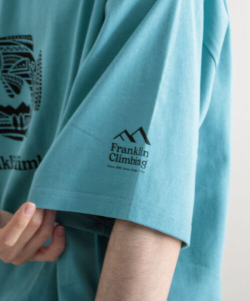 Franklin Climbing(フランクリンクライミング)の「【Franklin Climbing/フランクリンクライミング】エッセンシャルグラフィックTシャツ フィッシュ(Tシャツ/カットソー・メンズ・ホワイト/チャコールグレー/ターコイズブルー・MEDIUM/LARGE/X-LARGE)」の16枚目の写真