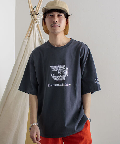 Franklin Climbing(フランクリンクライミング)の「【Franklin Climbing/フランクリンクライミング】エッセンシャルグラフィックTシャツ フィッシュ(Tシャツ/カットソー・メンズ・ホワイト/チャコールグレー/ターコイズブルー・MEDIUM/LARGE/X-LARGE)」の21枚目の写真