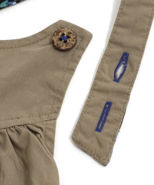 RAGMART（ラグマート）の「ギャザー　ジャンパースカート（ジャンパースカート・キッズ・ブラック/ブラウン・100cm/110cm）」の16枚目の写真