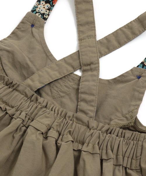 RAGMART（ラグマート）の「ギャザー　ジャンパースカート（ジャンパースカート・キッズ・ブラック/ブラウン・100cm/110cm）」の17枚目の写真