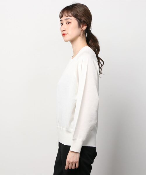 DROIT BELLO（ドロイトベロ）の「DROIT BELLO（ドロイトベロ）カラーニットプルオーバー（ニット/セーター・レディース・ホワイト/ブラック/イエロー/オレンジ・FREE）」の5枚目の写真