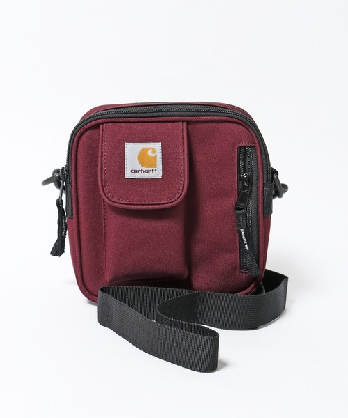 Carhartt WIP(カーハートダブリューアイピー)の「Carhartt WIP/カーハートダブリューアイピー ESSENTIALS BAG SMALL ショルダーバッグ ミニバッグ(ショルダーバッグ・メンズ・ベージュ/ブラック/グリーン/ワインレッド/ブラウン/パープル/ダークグリーン・ONE SIZE)」の16枚目の写真