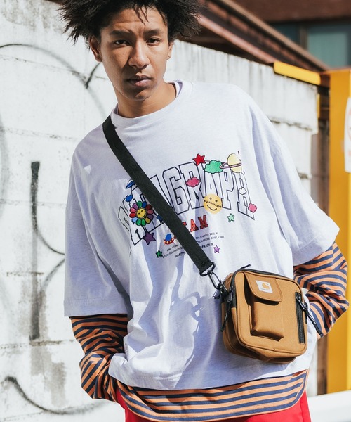 Carhartt WIP(カーハートダブリューアイピー)の「Carhartt WIP/カーハートダブリューアイピー ESSENTIALS BAG SMALL ショルダーバッグ ミニバッグ(ショルダーバッグ・メンズ・ベージュ/ブラック/グリーン/ワインレッド/ブラウン/パープル/ダークグリーン・ONE SIZE)」の17枚目の写真