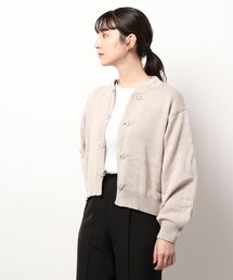 Samansa Mos2 | チャイナ釦カーディガン(カーディガン/ボレロ)