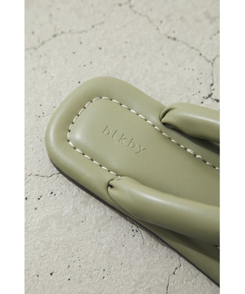 BLACK BY MOUSSY(ブラックバイマウジー)の「tong sandal(トングサンダル)(サンダル・レディース・ブラック/ライトグリーン・37/36/38)」の18枚目の写真