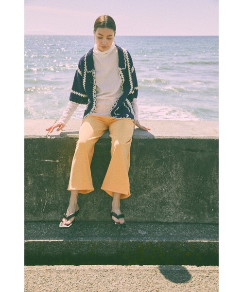 BLACK BY MOUSSY(ブラックバイマウジー)の「tong sandal(トングサンダル)(サンダル・レディース・ブラック/ライトグリーン・37/36/38)」の22枚目の写真