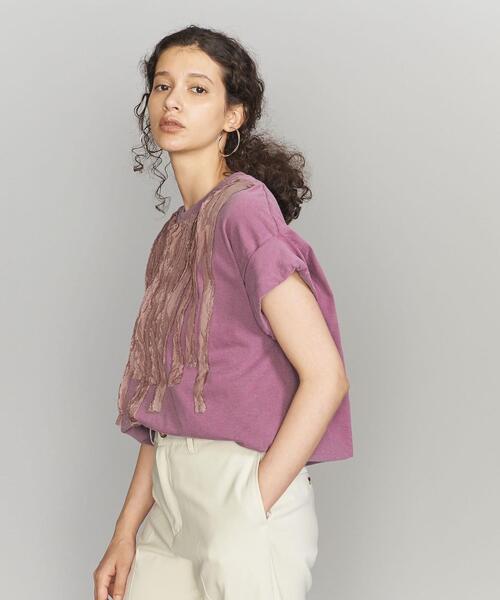 dahl'ia ダリア リメイク ショートスリーブカットソー セール】＜dahl'ia＞リメイク ショートスリーブ Tシャツ（T