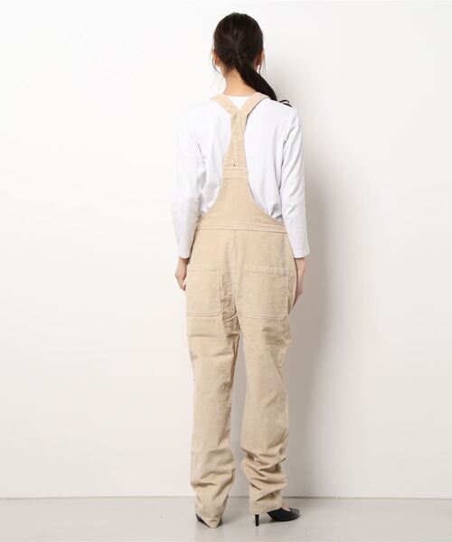 ROXY(ロキシー)の「JANA CORD DUNGAREE/ロキシーコーデュロイサロペット(サロペット/オーバーオール・レディース・オフホワイト・SMALL/MEDIUM/LARGE)」の3枚目の写真