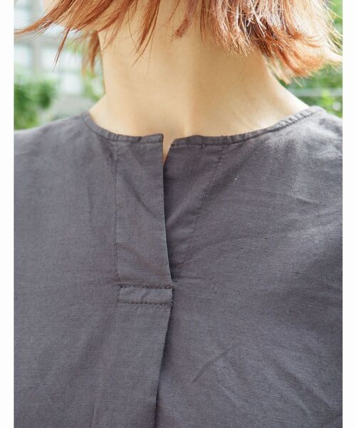 MANASTASH(マナスタッシュ)の「MANASTASH/マナスタッシュ W's HEMP POP DRESS ウィメンズヘンプポップドレス ワンピース(ワンピース・レディース・ライトブルー/ブラック/ライム・MEDIUM)」の9枚目の写真
