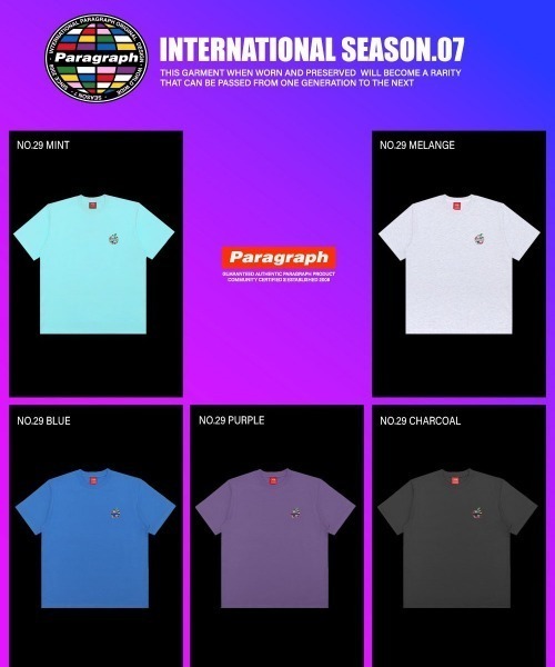 Paragraph（パラグラフ）の「【PARAGRAPH/パラグラフ】22SS029 Apple T-shirt(se)（Tシャツ/カットソー・レディース・チャコールグレー/パープル/ブルー/その他/ミント・FREE）」の8枚目の写真