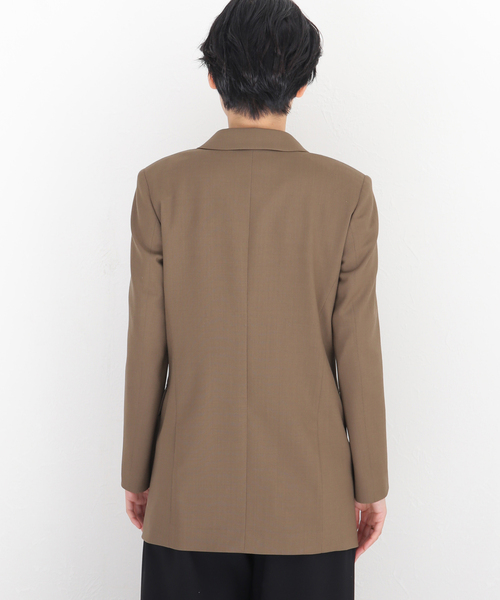IENA ウールジャケット ベージュ+NOBLE 麻ジャケット ネイビー 2着 IENA ウールジャケット ベージュ+NOBLE 麻ジャケット ネイビー 2着