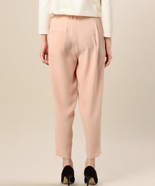 BEAUTY&YOUTH UNITED ARROWS（ビューティーアンドユースユナイテッドアローズ）の「BYTF ダブルクロスタックテーパードパンツ◆（その他パンツ・レディース・ブラック/ライトピンク/ロイヤルブルー・SMALL/MEDIUM）」の4枚目の写真