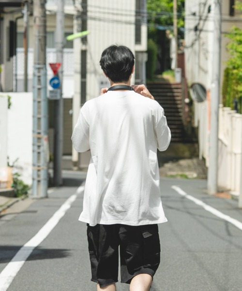 BROKEN BASE(ブロークンベース)の「モーションロゴTee(Tシャツ/カットソー・メンズ・ホワイト/ブラック・MEDIUM/LARGE)」の14枚目の写真