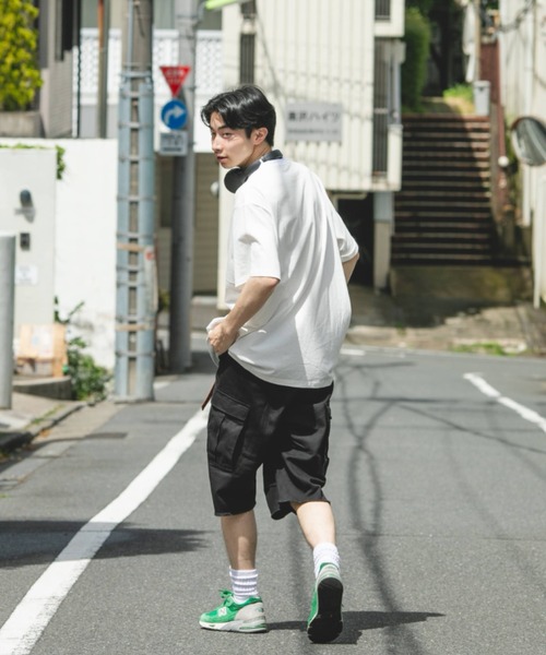 BROKEN BASE(ブロークンベース)の「モーションロゴTee(Tシャツ/カットソー・メンズ・ホワイト/ブラック・MEDIUM/LARGE)」の19枚目の写真