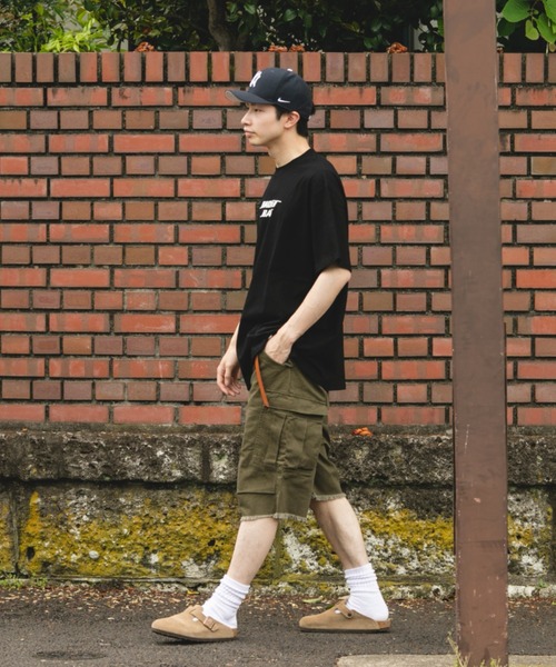 BROKEN BASE(ブロークンベース)の「モーションロゴTee(Tシャツ/カットソー・メンズ・ホワイト/ブラック・MEDIUM/LARGE)」の22枚目の写真