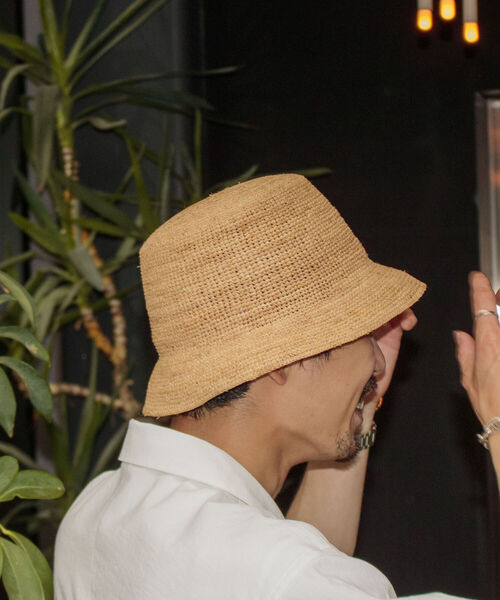 GLOSTER（グロスター）の「【GLOSTER/グロスター】RAFFIA BUCKET