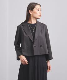 UNITED ARROWS | P/LI/PU ドビー ショート ジャケット(テーラードジャケット)