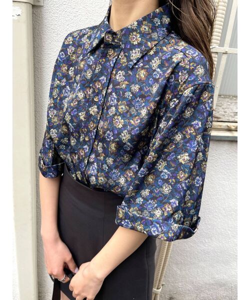 EMODA（エモダ）の「ボーイズワイドシャツ（シャツ/ブラウス・レディース・ブラック/その他/ブラウン/イエロー・FREE）」の13枚目の写真