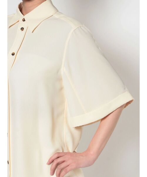 EMODA（エモダ）の「ボーイズワイドシャツ（シャツ/ブラウス・レディース・ブラック/その他/ブラウン/イエロー・FREE）」の22枚目の写真